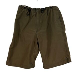 Structure Vintage Mens Cargo Shorts Olive Green Utility Gorpcore Size Medium